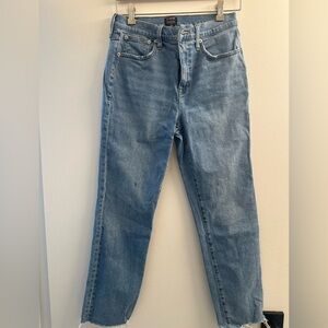 J. Crew Denim Blue Straight Leg Jeans